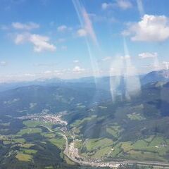 Flugwegposition um 09:59:19: Aufgenommen in der Nähe von Gemeinde Spital am Semmering, Österreich in 1763 Meter